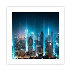 Poster - Berlin Lights - 40x40 cm
