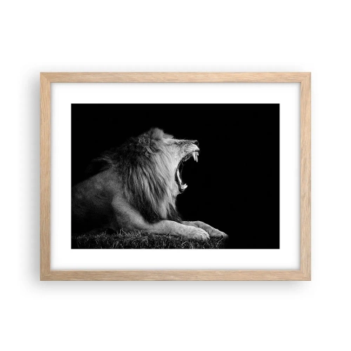 Poster in light oak frame - Without Any Doubt - 40x30 cm