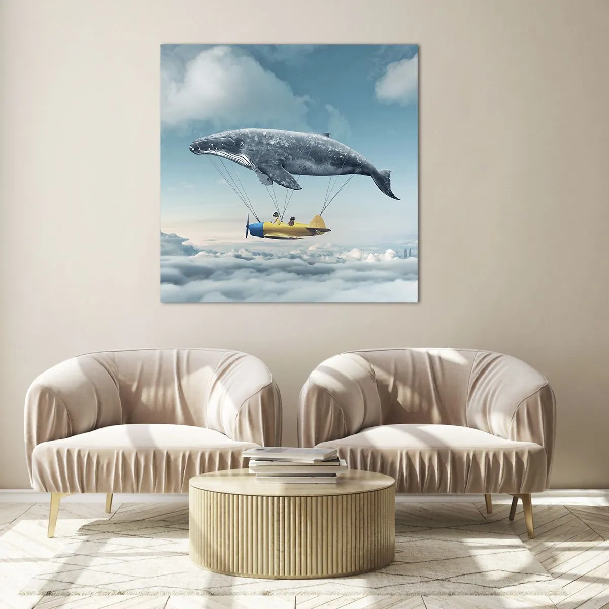 Glass picture - Why Not? - 50x50 cm