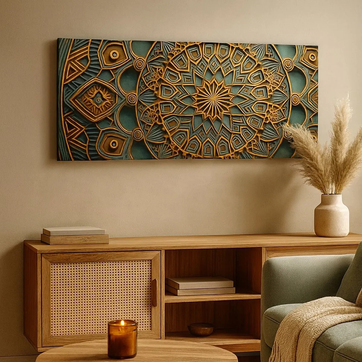 Canvas picture - In Arabic Style - 100x40 cm