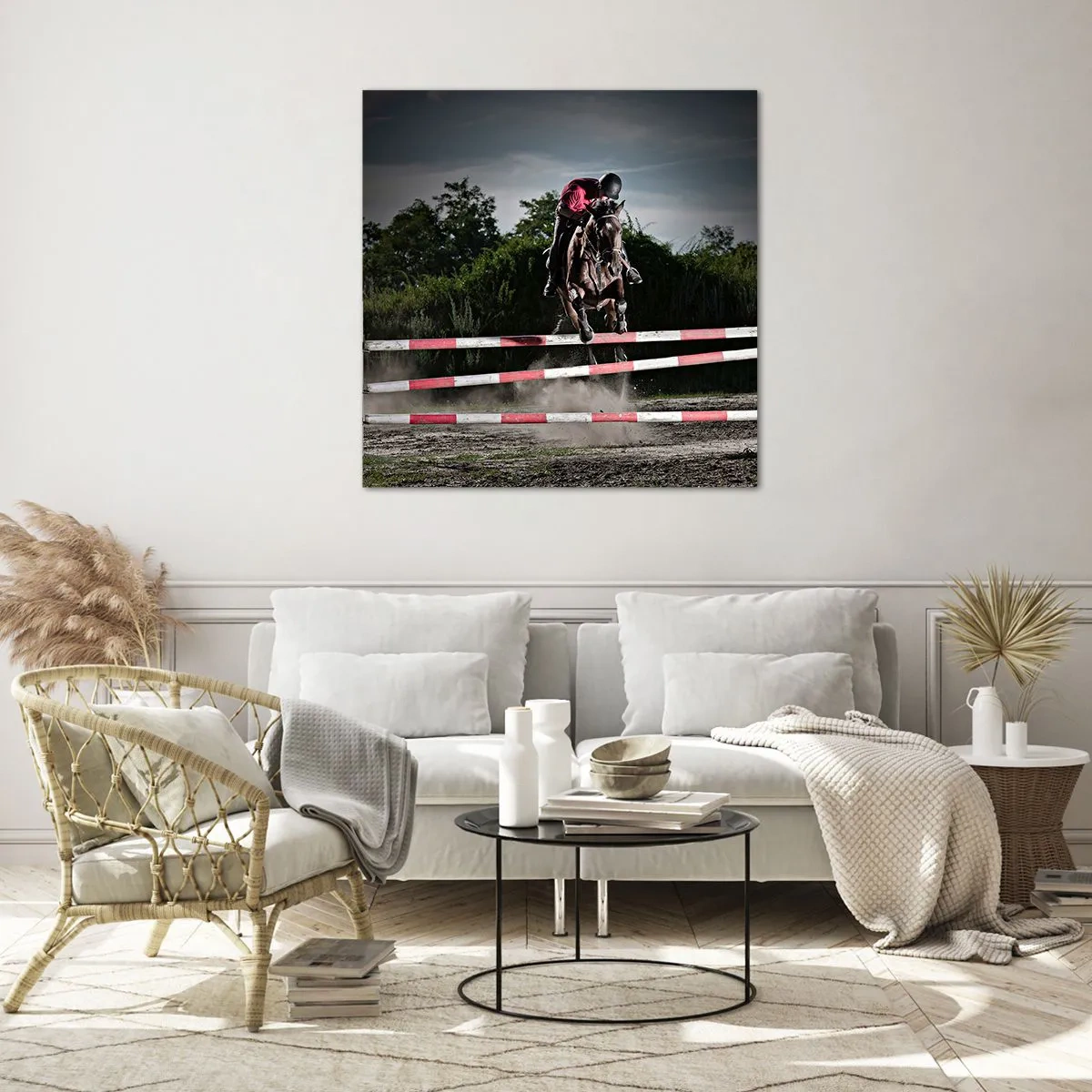 Glass picture - Together for Victory - 30x30 cm