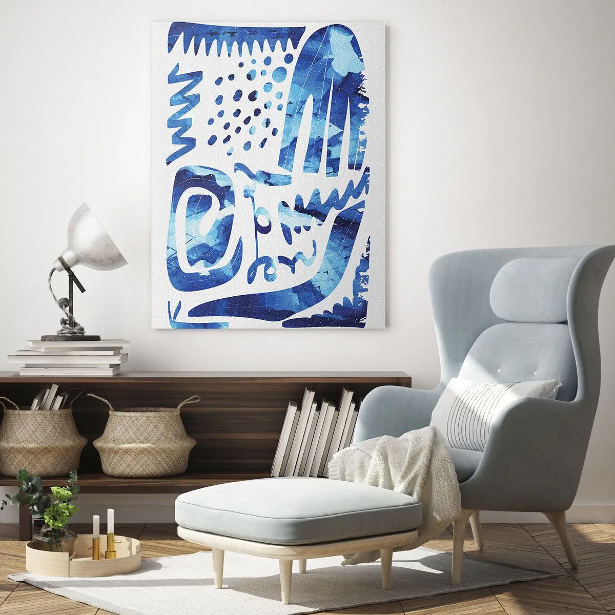 Glass picture - Return to the Roots - 70x100 cm