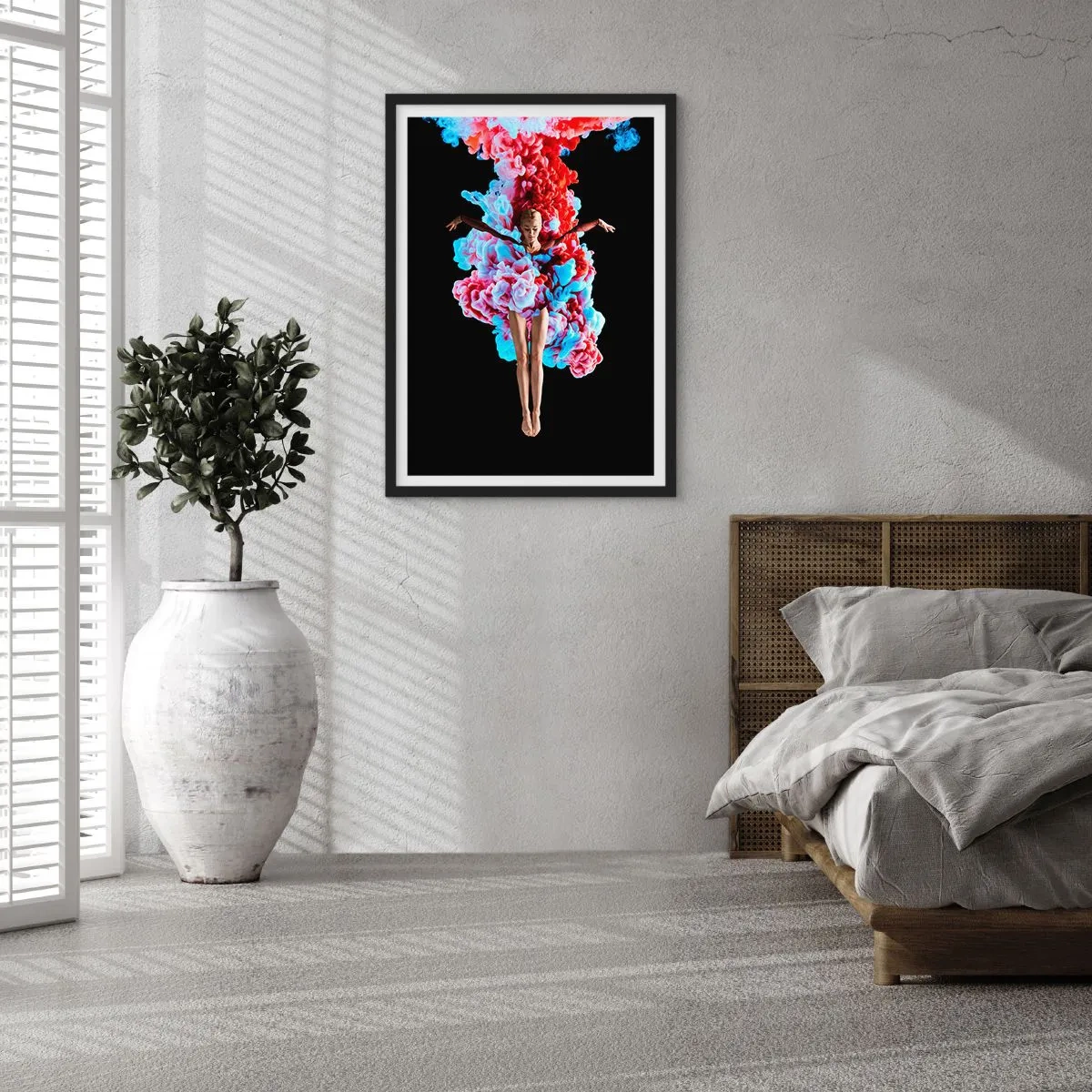 Poster in black frame - In Full Bloom - 40x50 cm