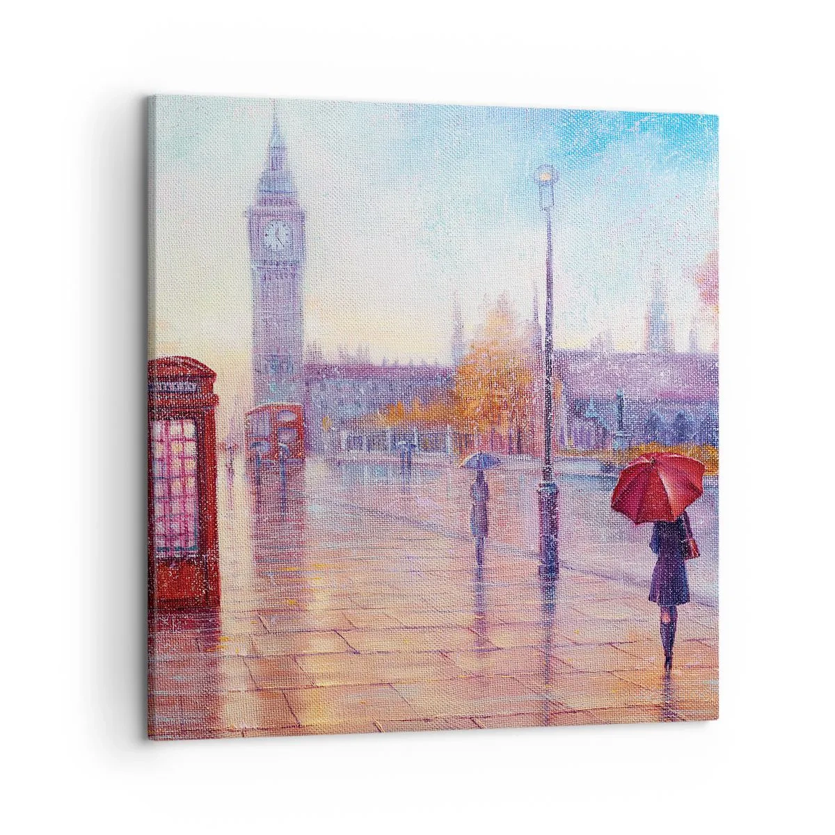 Canvas picture - London Autumn Day - 50x50 cm