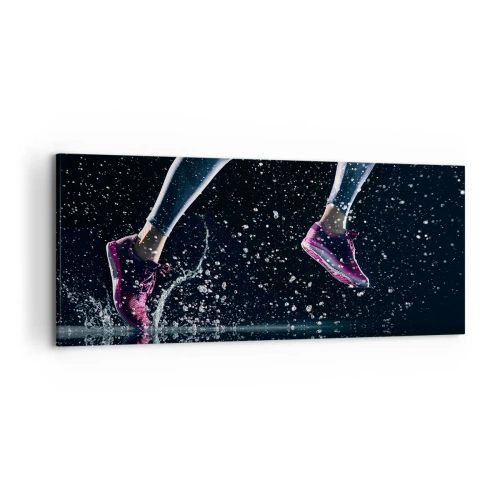 Canvas picture - Step on It - 120x50 cm