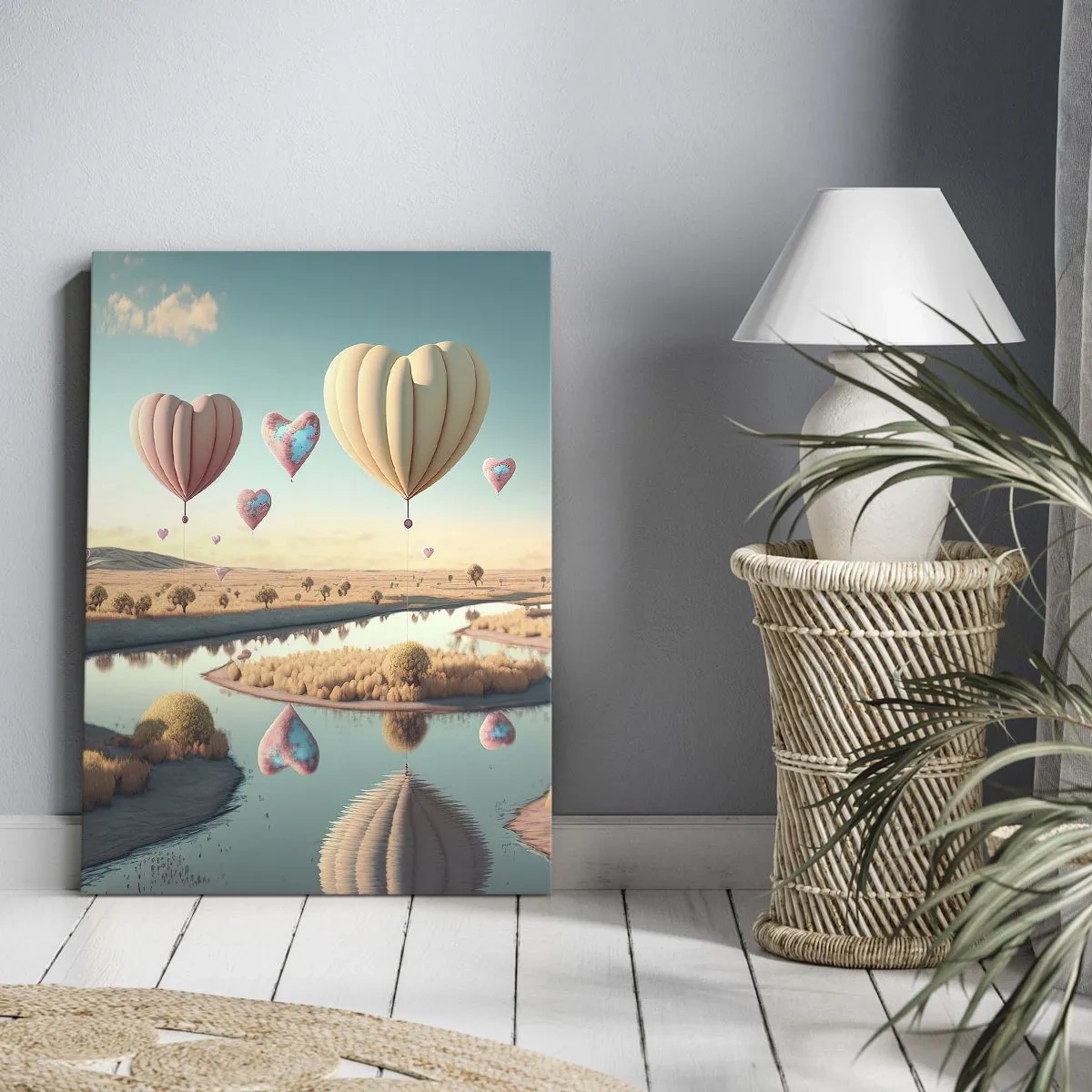 Canvas picture - Love Lifts You up - 50x70 cm