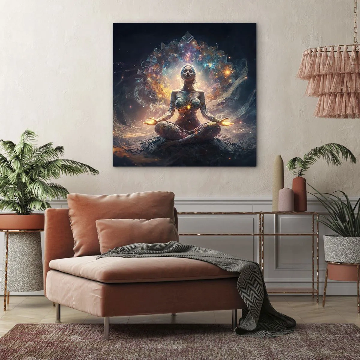 Canvas picture - Good Energy Flow - 30x30 cm