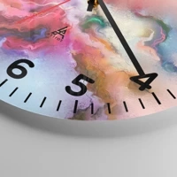 Clock face with numbers