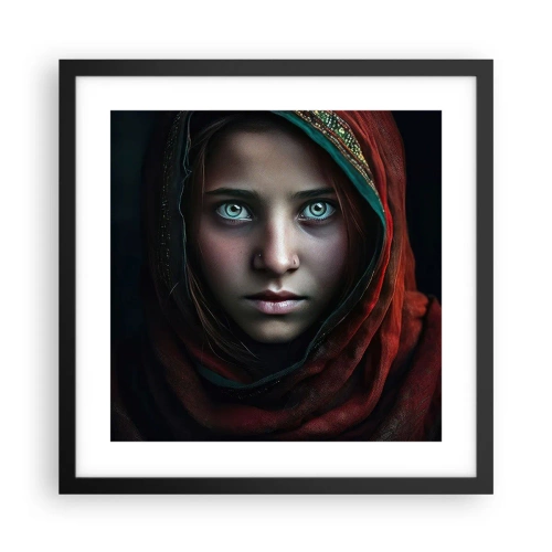 Poster in black frame - Eastern Princess - 40x40 cm