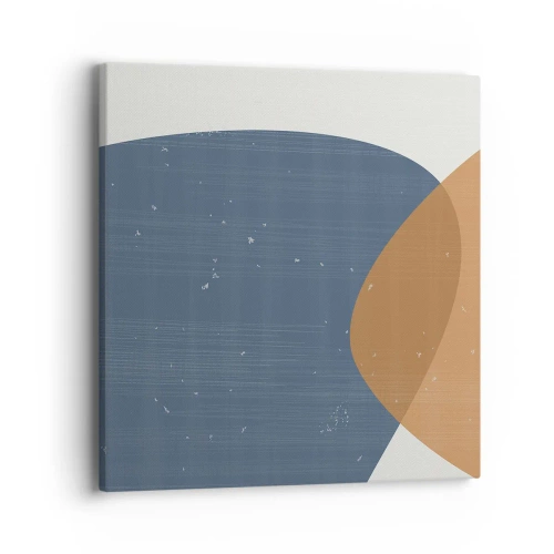 Canvas picture - Ovals and Intersections - 40x40 cm