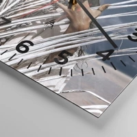 Clock face with numbers