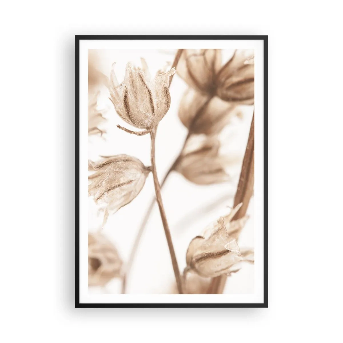 Poster in black frame - Ringing at the End of Summer - 70x100 cm