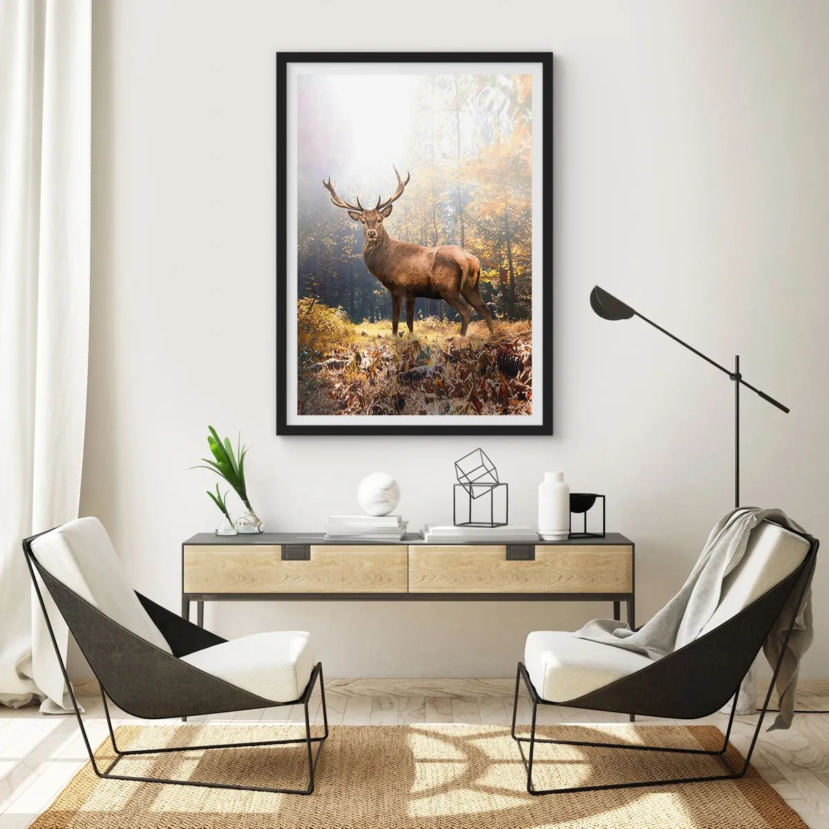Poster in black frame - In Full Majesty - 30x40 cm