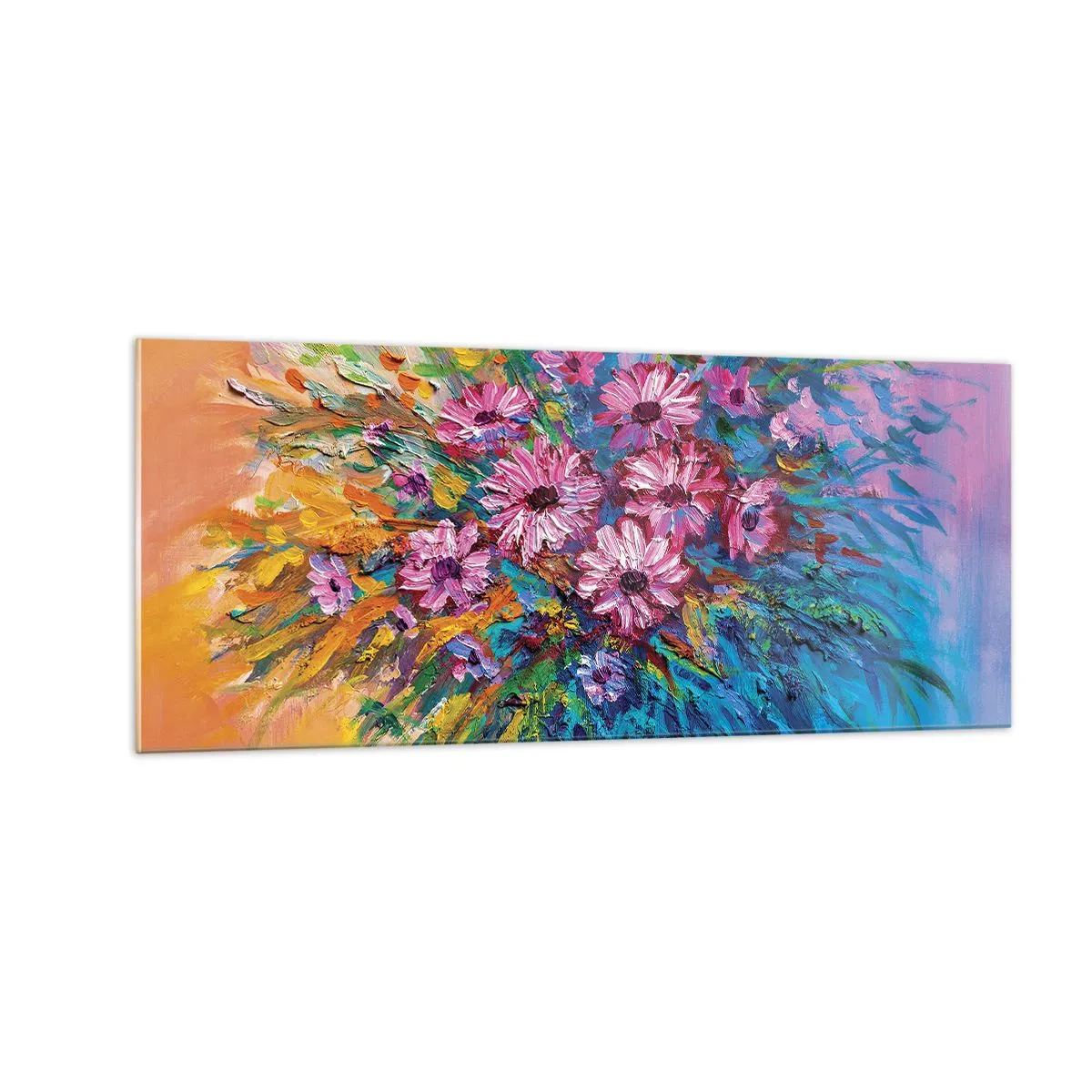 Glass picture - Energy of Life - 100x40 cm
