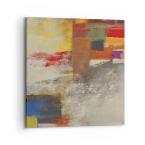 Canvas picture - Geometry of Colours - 70x70 cm