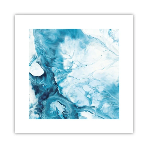 Poster - Concert of Blue - 30x30 cm