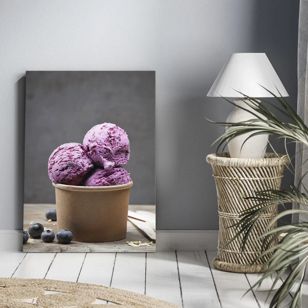 Canvas picture - Sweetness and Coolness - 55x100 cm