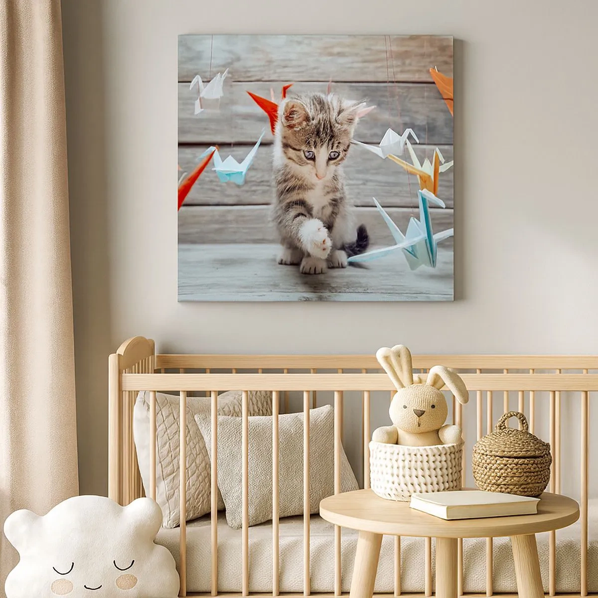 Canvas picture - First Lesson - 30x30 cm