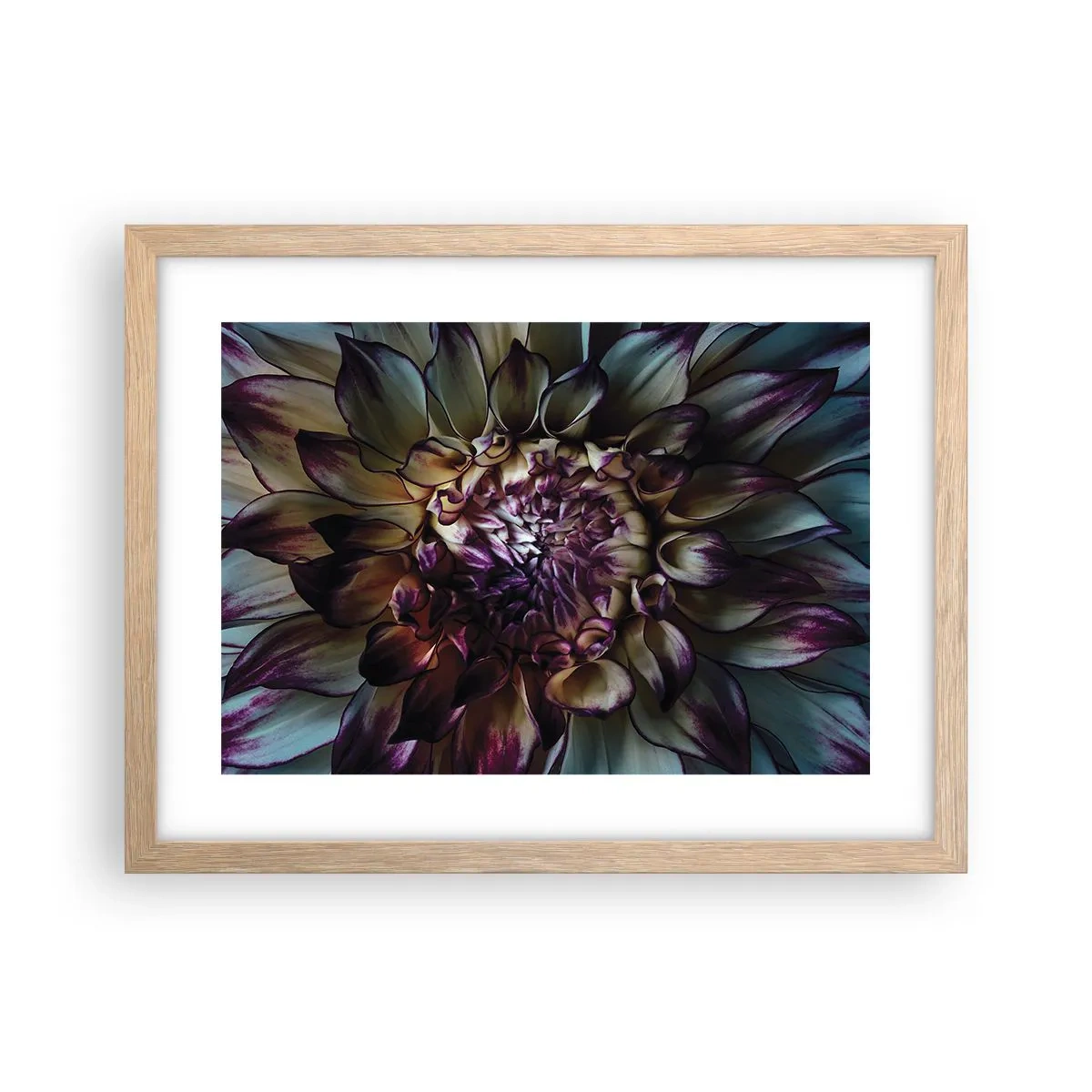 Poster in light oak frame - The Blossoming of Youth - 40x30 cm