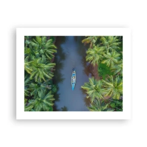 Poster - On Tropical Trail - 50x40 cm