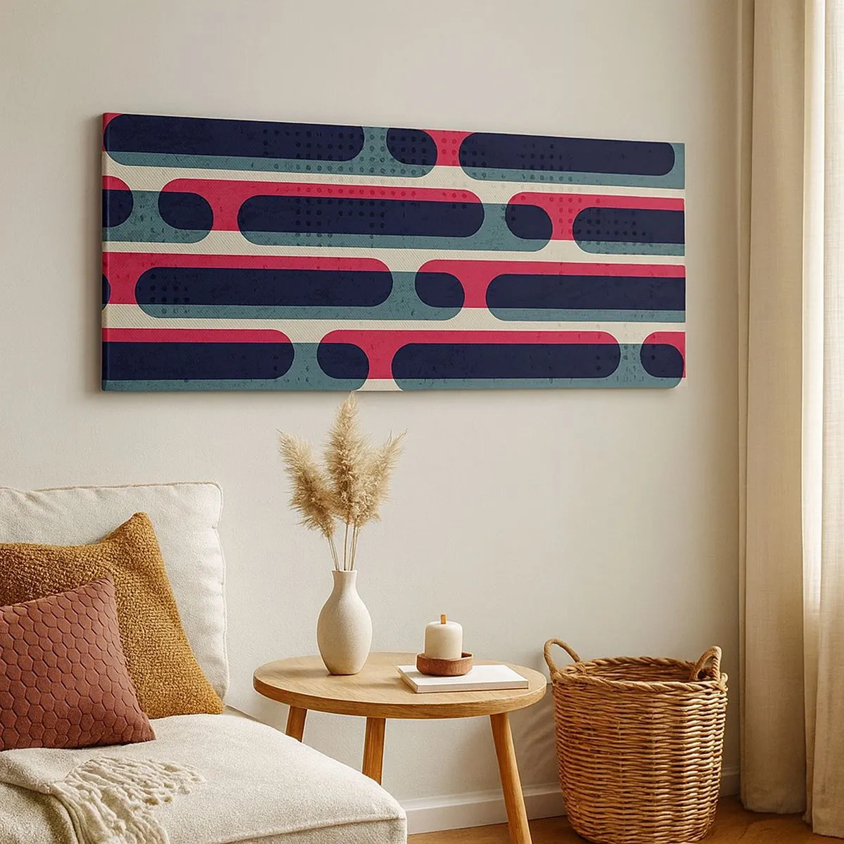 Canvas picture - Inwards and Forwards - 100x40 cm