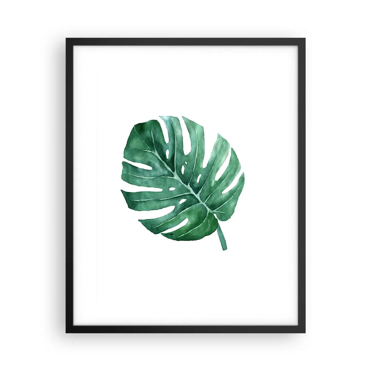 Poster in black frame - Green Concept - 40x50 cm