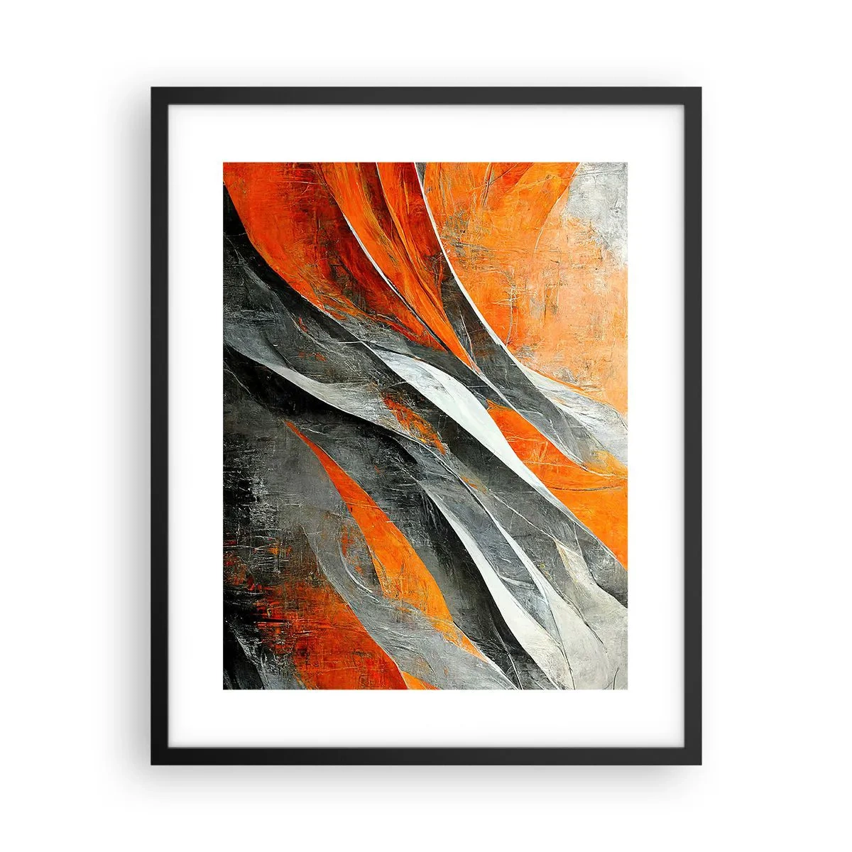 Poster in black frame - Heat and Coolness - 40x50 cm