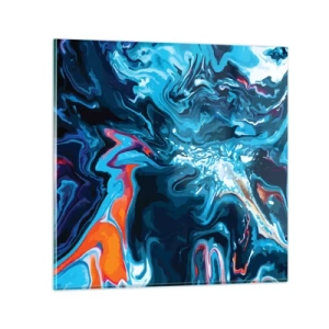 Glass picture - Into the Interior of the Sky - 60x60 cm