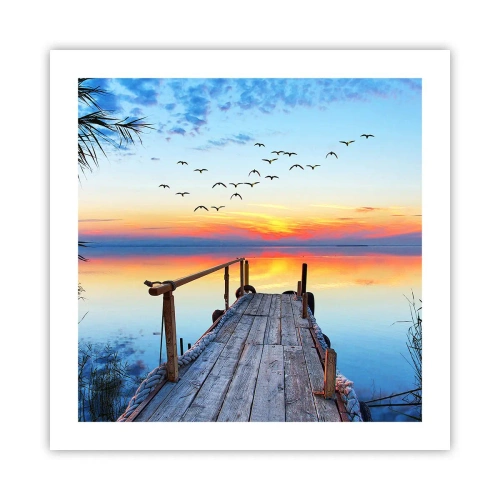 Poster - Time to Come Back… - 50x50 cm