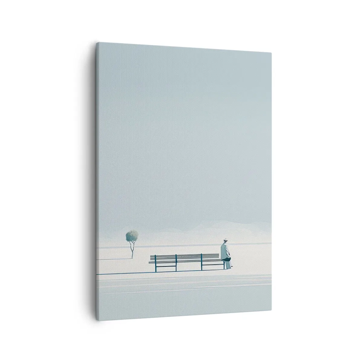 Canvas picture - Yes, I Am Waiting - 50x70 cm