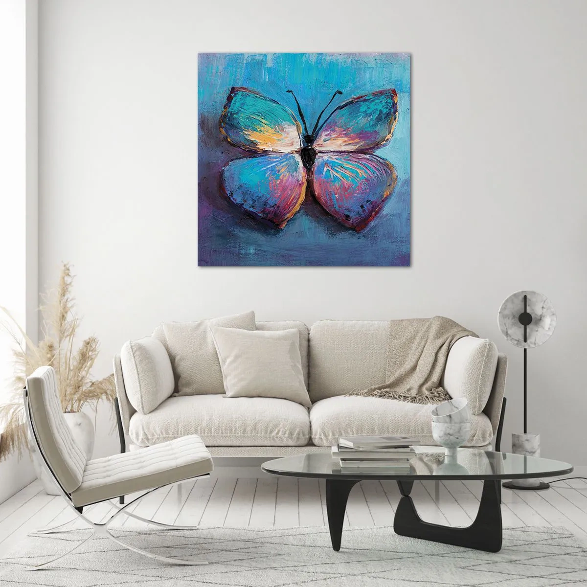 Glass picture - In Full Splendour - 50x50 cm