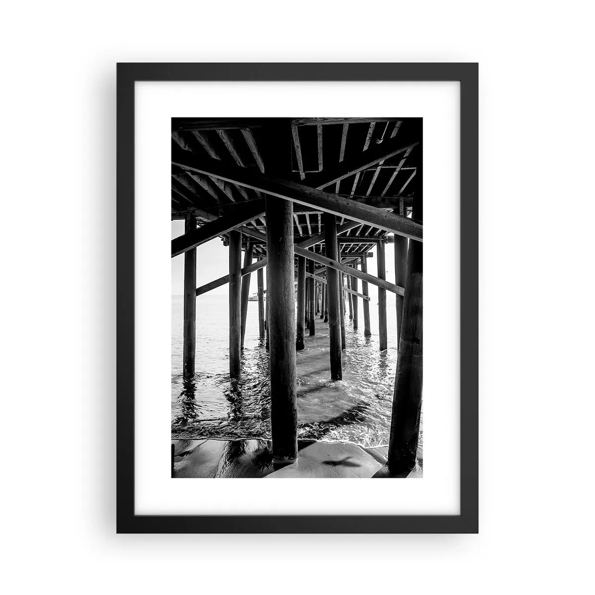 Poster in black frame - Beach Hideout - 30x40 cm
