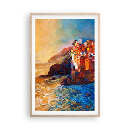 Poster in light oak frame - Italian Vibes - 61x91 cm