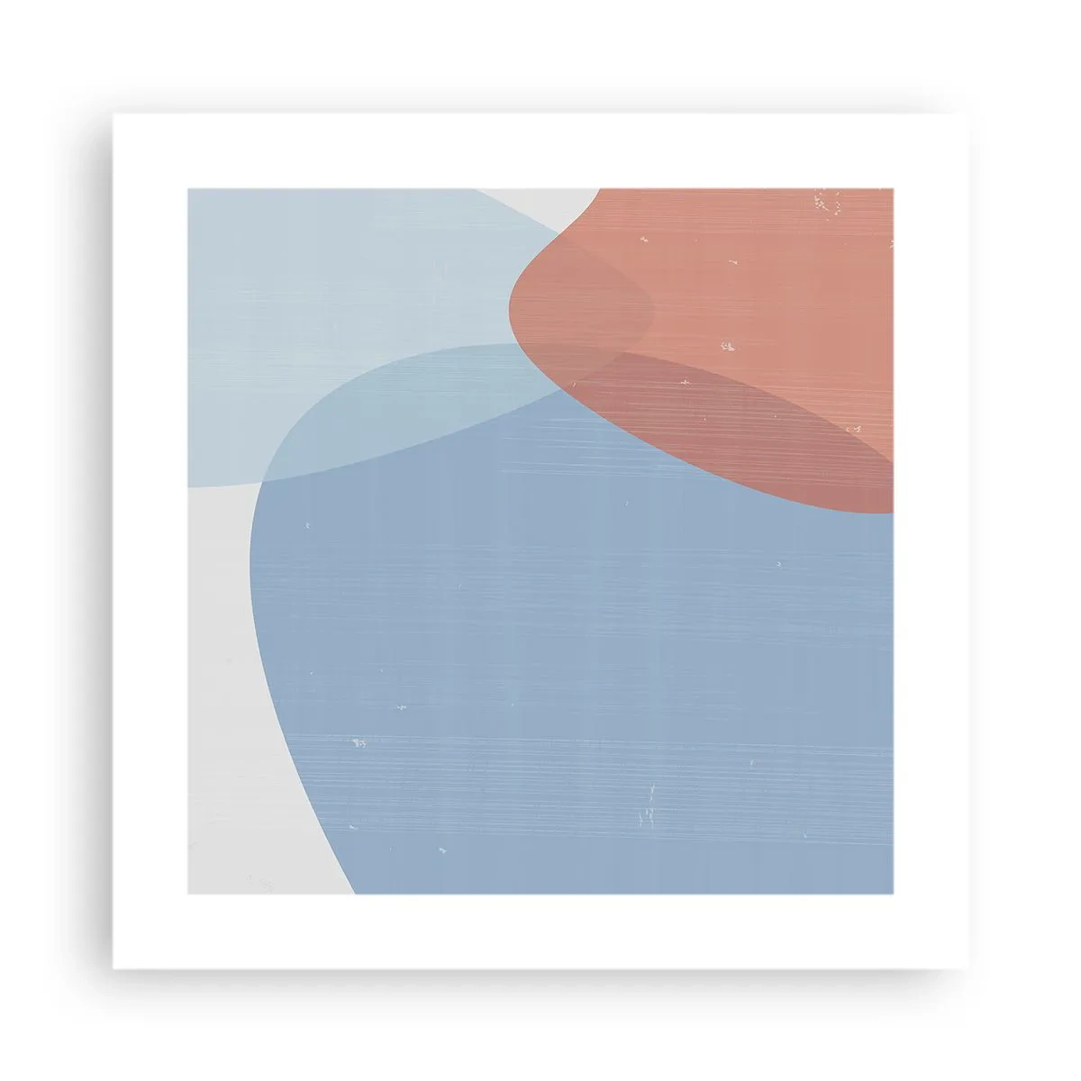 Poster - Pastel Relations - 40x40 cm