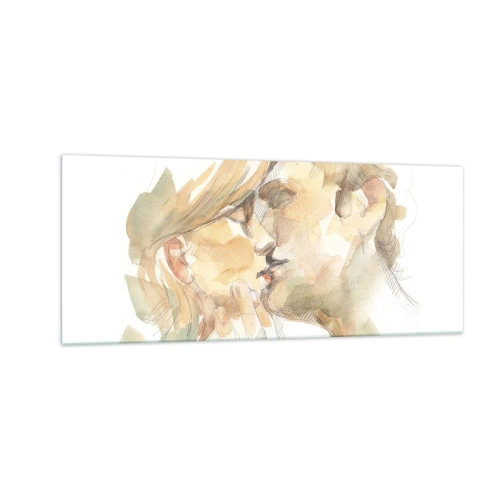 Glass picture - The Missing Half? - 100x40 cm