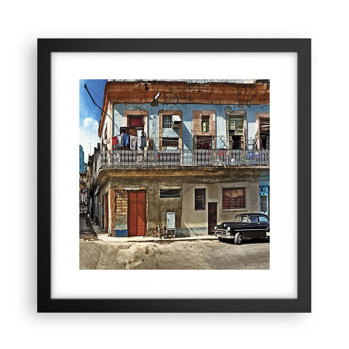 Poster in black frame - Havana Style - 30x30 cm