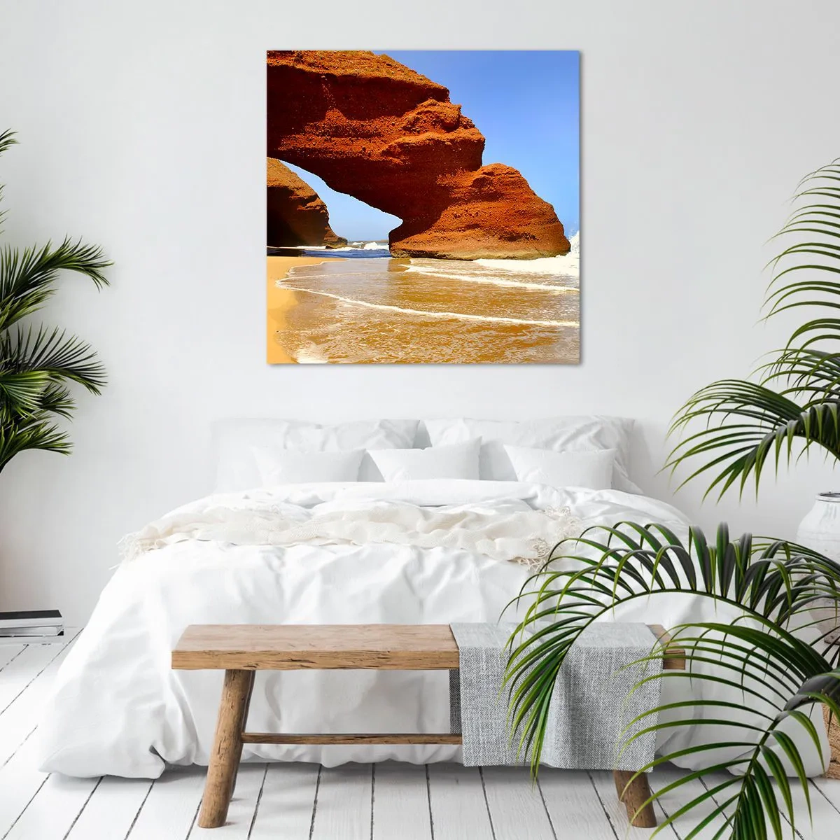 Canvas picture - Water and Wind through Thousands of Years - 50x50 cm