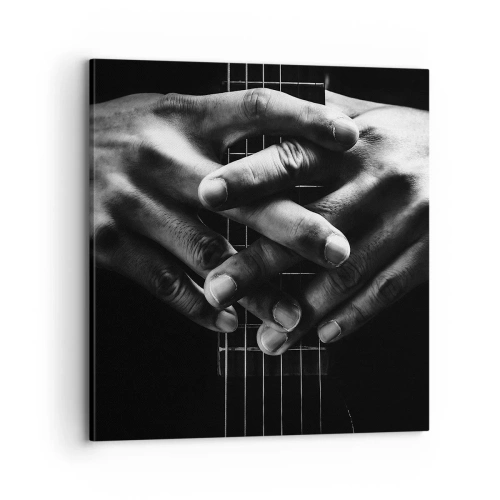 Canvas picture - Artist's Prayer - 70x70 cm