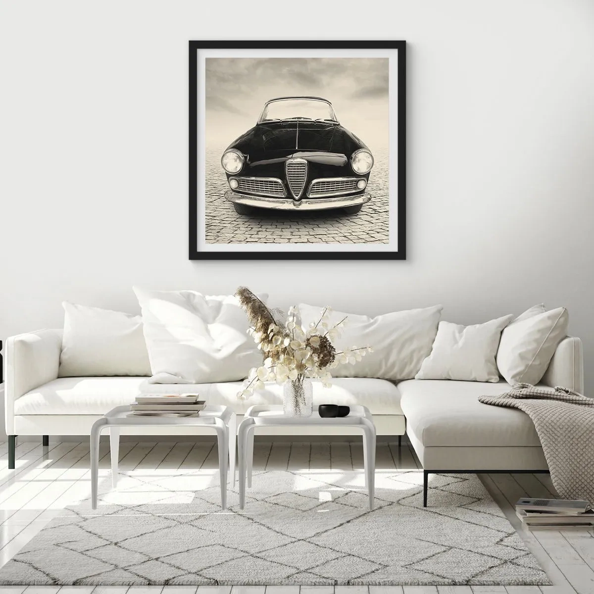 Poster in black frame - How Can You not Love Me? - 40x40 cm