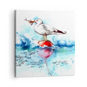 Canvas picture - Good Catch - 60x60 cm