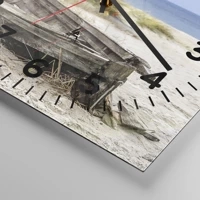 Clock face with numbers