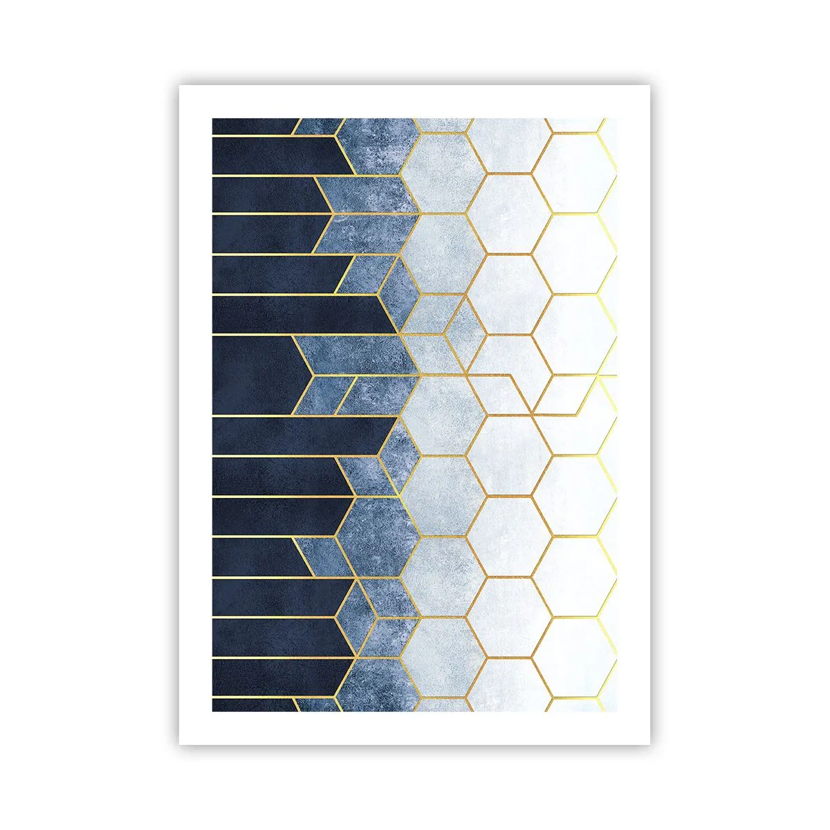 Poster - Composition in Syncopated Rhythm - 50x70 cm