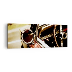 Canvas picture - Car with a Soul - 140x50 cm