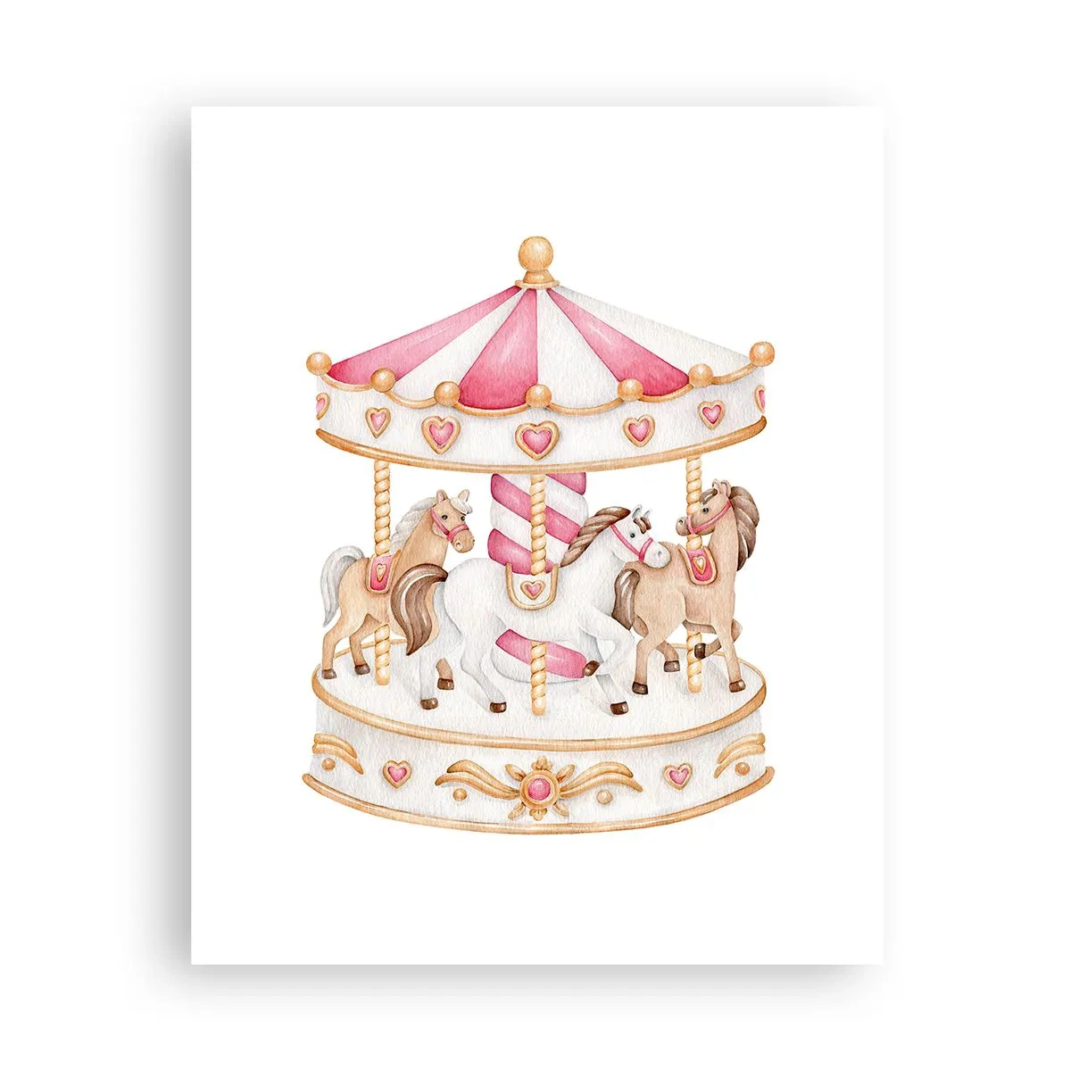 Poster - Sweet World of Childhood - 40x50 cm