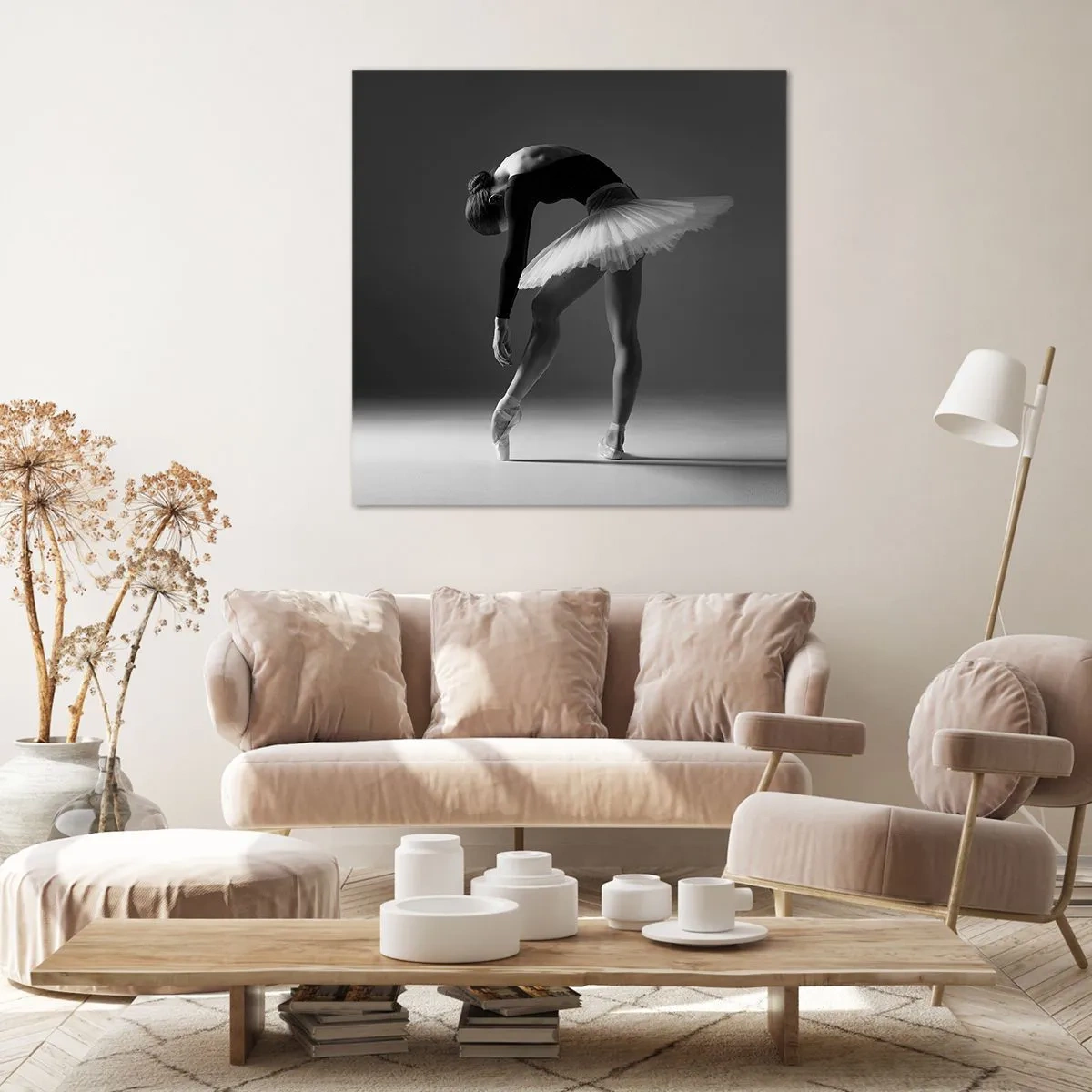 Canvas picture - Belle Ballet Dancer - 30x30 cm