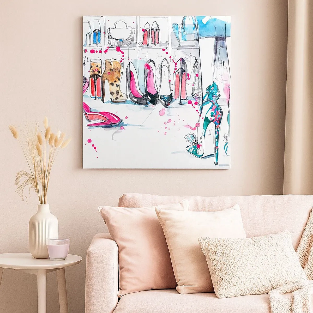 Canvas picture - Open, Sesame! - 30x30 cm