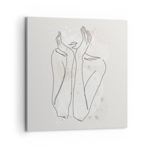 Canvas picture - Dreamful Moment - 60x60 cm