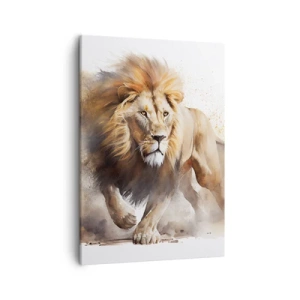 Canvas picture - King is on the Move - 50x70 cm
