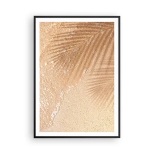 Poster in black frame - Shadow of a Hot Summer - 70x100 cm