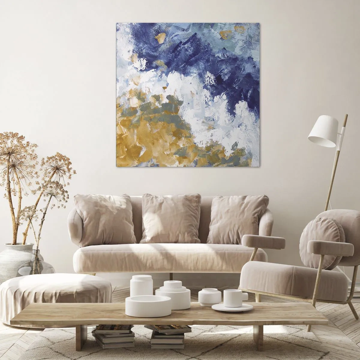 Canvas picture - The Dance of Elements - 60x60 cm